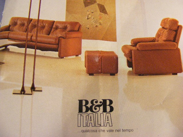 Estate B&B Italia Sofa and two armchairs: Estate B&B Italia Sofa and two armchairs