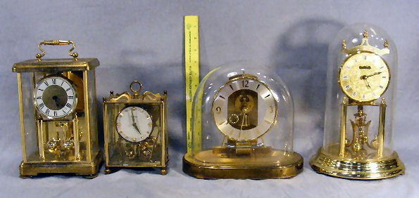 Lot of 4 clocks, Koma, 2 Kundo, Seth Thomas - sold: Lot of 4 clocks, Koma, 2 Kundo, Seth Thomas - sold "as is"