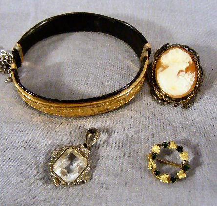 Misc. lot including 3 small Victorian frames, two - 5