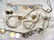 21A: Sterling and silver jewelry, etc. Bangles, charm b - 5