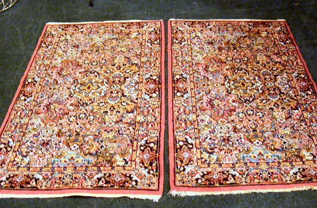 Two Karastan Tudor rugs, 3' X 5': Two Karastan Tudor rugs, 3' X 5'