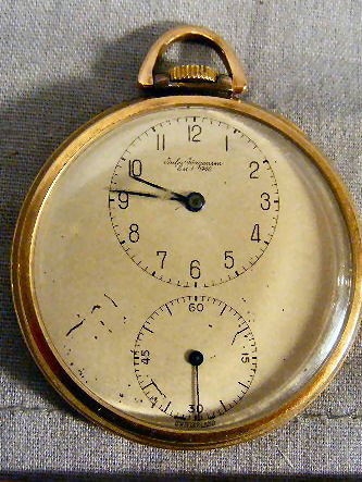 2 gold filled pocket watches, Waltham 15 jewel mo - 2