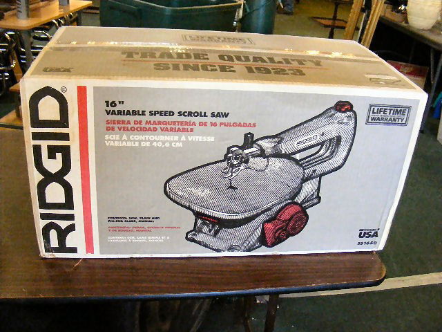 Rigid on sale scroll saw