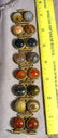 145M: Costume jewelry. Agate bracelet, silver rings & p - 4
