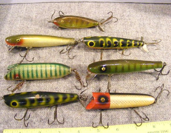 Lot of 7 estate fishing lures: Lot of 7 estate fishing lures
