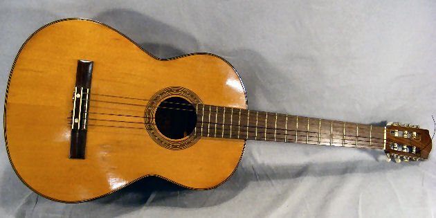 Vintage Ibanez guitar, model # 240. Neck is separ: Vintage Ibanez guitar, model # 240. Neck is separating from the body. W/ case.
