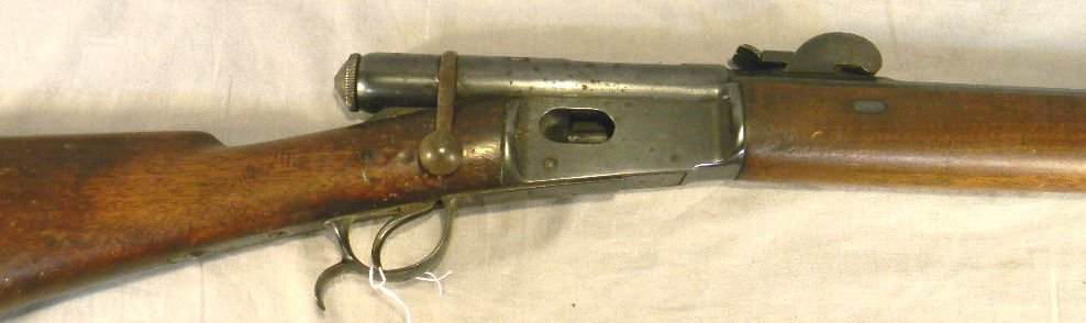 Swiss Waffenfabrik - M.78 - Bern rifle, number 18: Swiss Waffenfabrik - M.78 - Bern rifle, number 182979, very good mechanical condition, blued metal with some wear and spotting, 52" overall