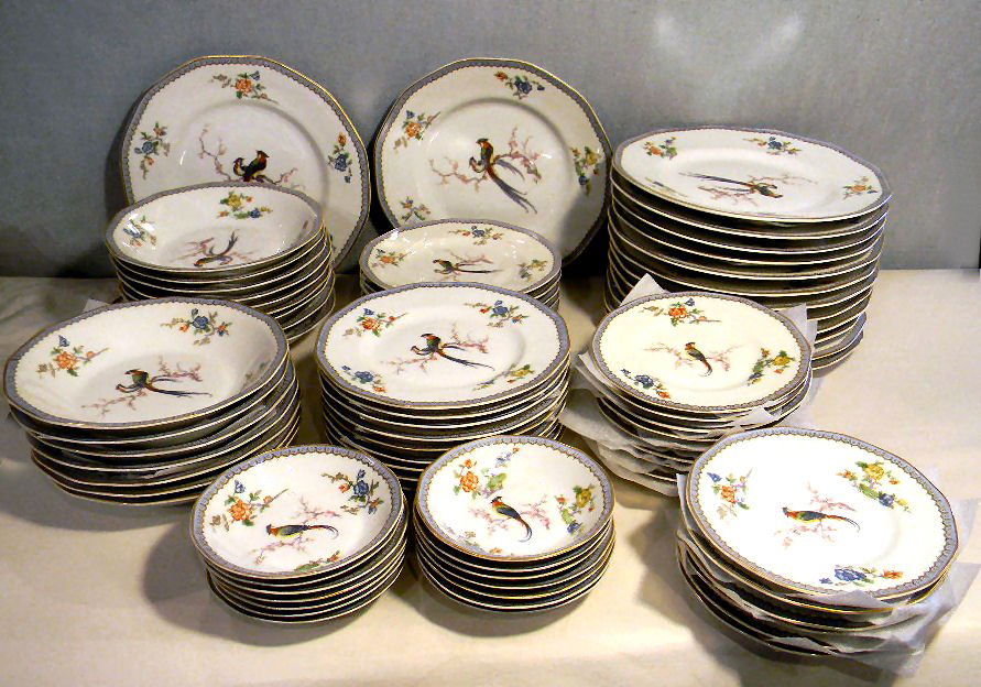 Theodore Haviland Limoges "Paradise" pattern china Nov 27, 2012