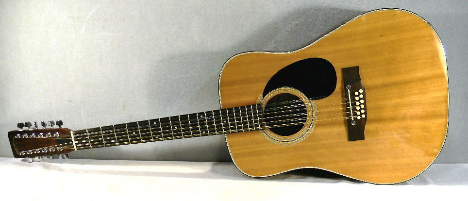 Sigma 12 string guitar DM12-3, serial number SK97: Sigma 12 string guitar DM12-3, serial number SK97169, made by CF Martin & Co. Korea, excellent condition, very minor scuffs, no case, 42.25" long