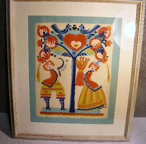 Peter Hunt print, image is 19x15.: Peter Hunt print, image is 19x15.