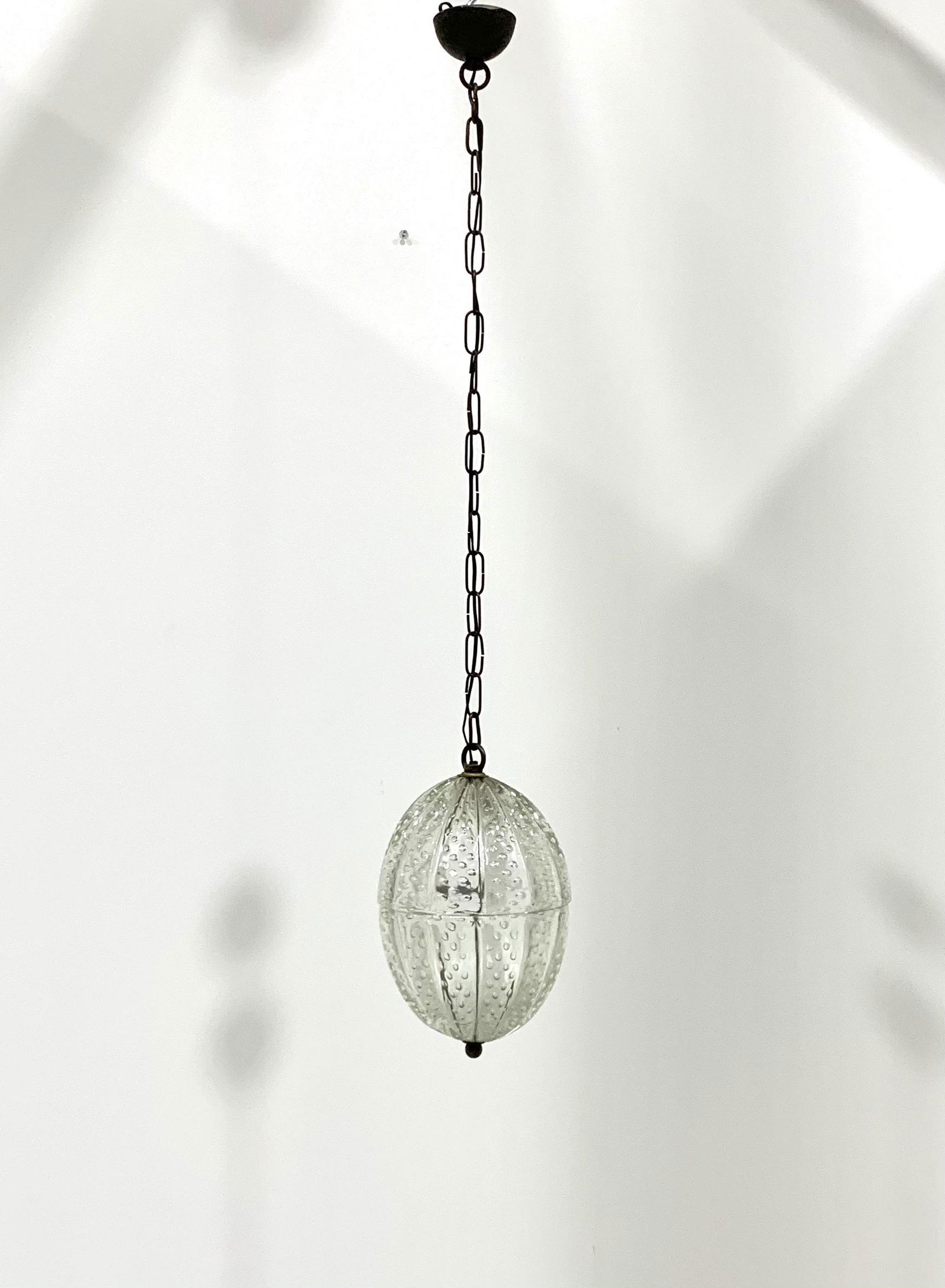 Murano Glass Pendant Lamp for Barovier e Toso, 1930s (1 of 5)