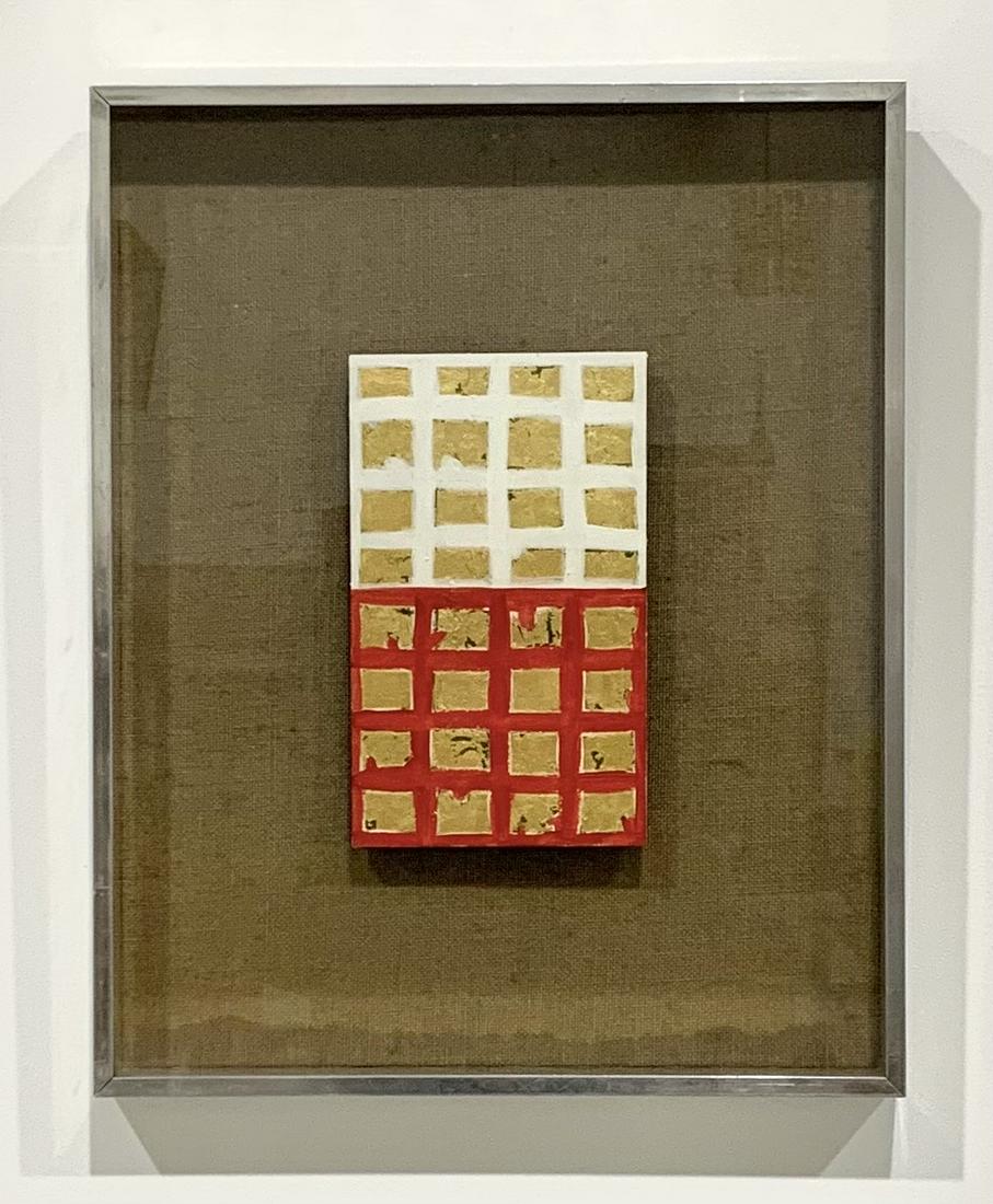 Mixed technique painting by Remo Bianco, 1964 (1 of 2)