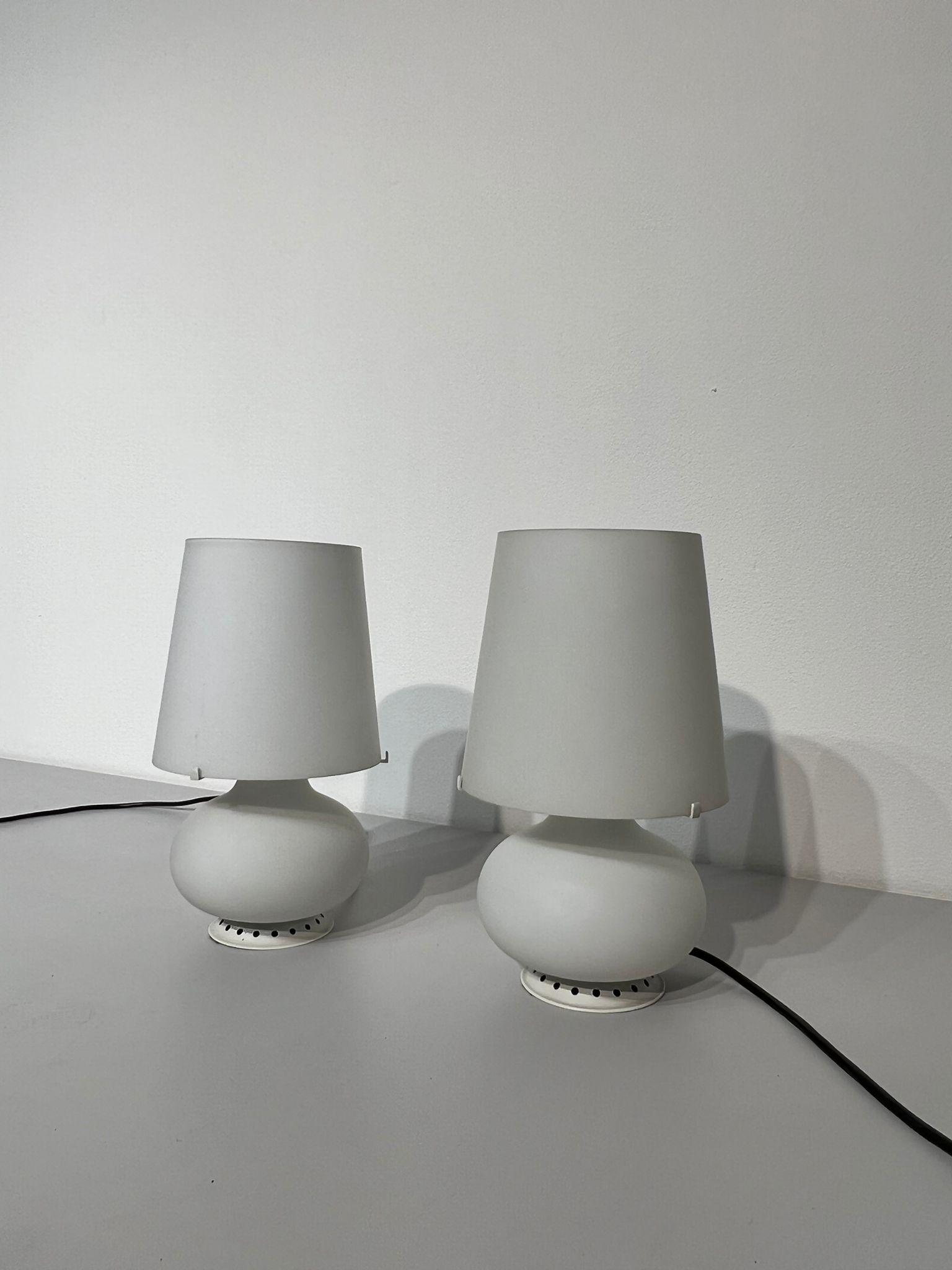 Max Ingrand for Fontana Arte PairTable lamp (1 of 5)