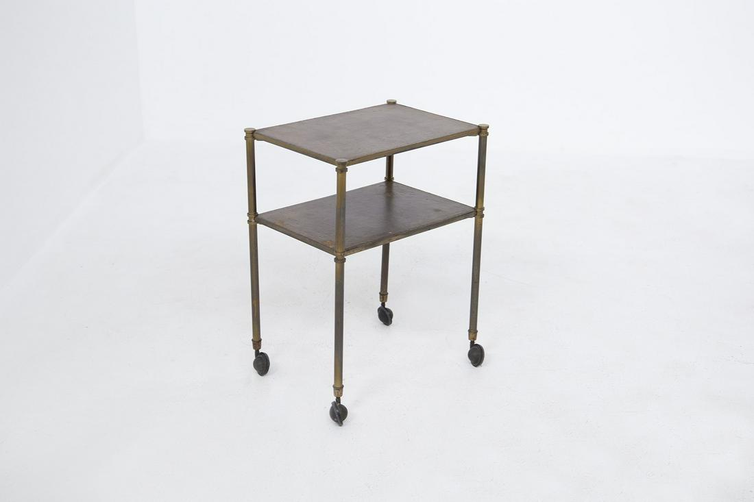 Vintage Trolley in Brass (Attr.) Luigi Caccia Dominioni (1 of 6)