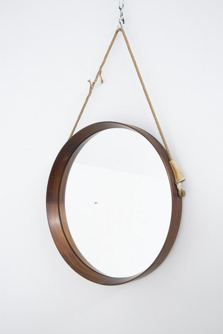 Italian Vintage Round Mirror by Franco Campo and Carlo Graffi (1 of 6)