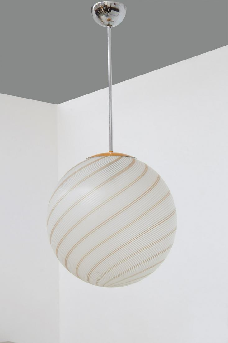 Spherical pendant by Venini (1 of 4)