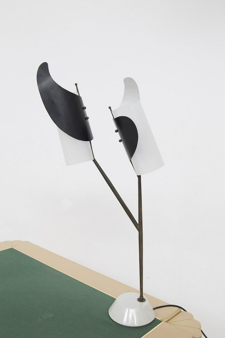 Opaline glass table lamp by Gilardi and Barzaghi (1 of 5)