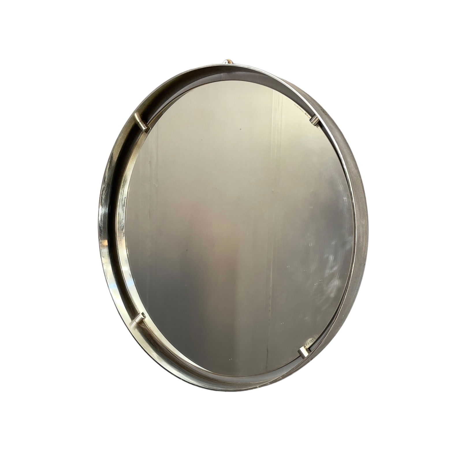 Vintage round wall mirror (1 of 4)