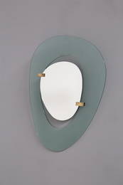 Max Ingrand for Fontana Arte Mirror, label present