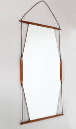 Ico Parisi (1916 - 1996) Wall mirror by Ico Parisi for MIM