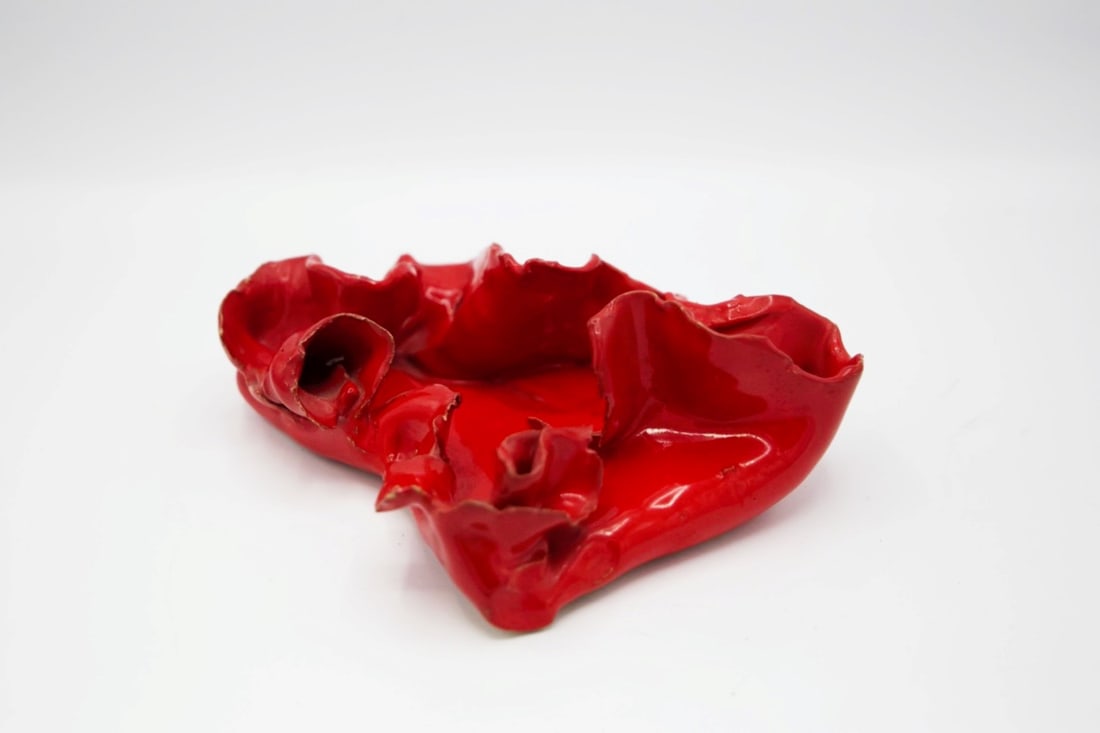 Ceramic Object Holder in the Style of Fausto Melotti (1 of 3)