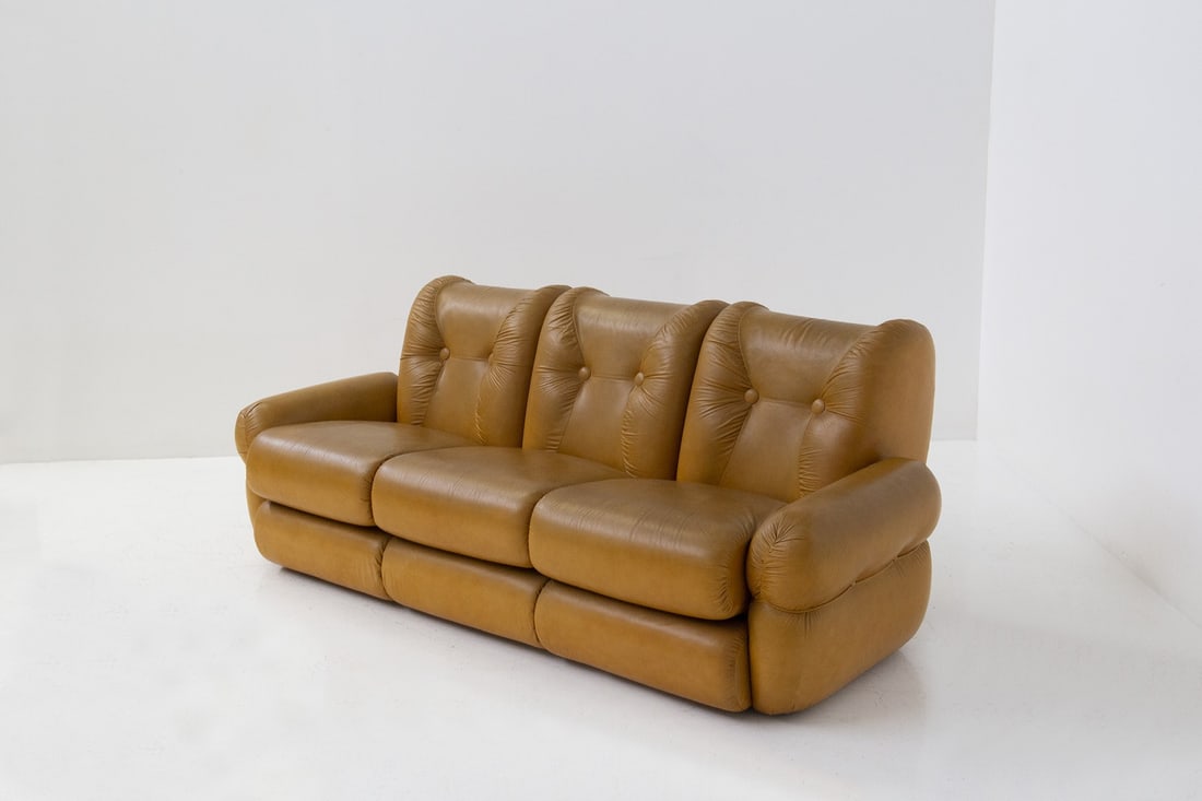 Adriano Piazzesi        Leather sofa (1 of 3)