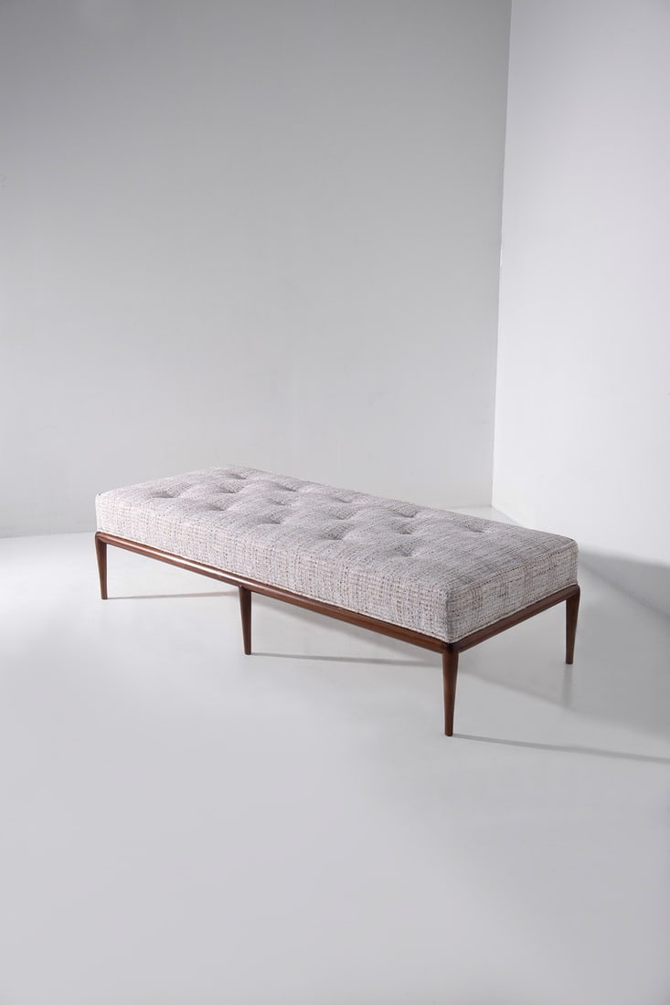 Gibbings T.H. Robsjohn    Cotton bench by Gibbings (1 of 3)