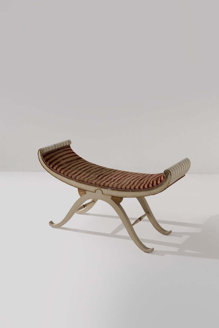 Italian neoclassical style bench (1 of 1)