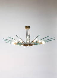 Max Ingrand Dahlia Chandelier