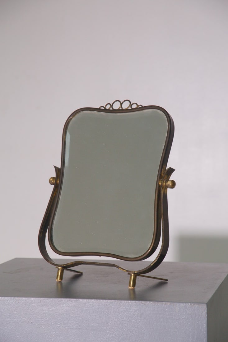 Gio Ponti        Table mirror Attr. Fontana Arte (1 of 4)