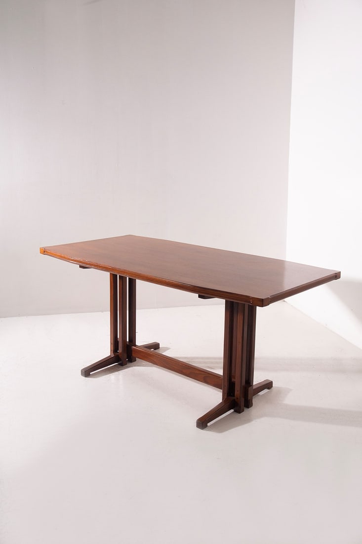 Ilmari Tapiovaara Dining Table: Height: 76 cm, Width: 160 cm, Depth: 84 cm Dining table attributed to Ilmari Tapiovaara for La Permanente Mobili Di Cantù, 1960s