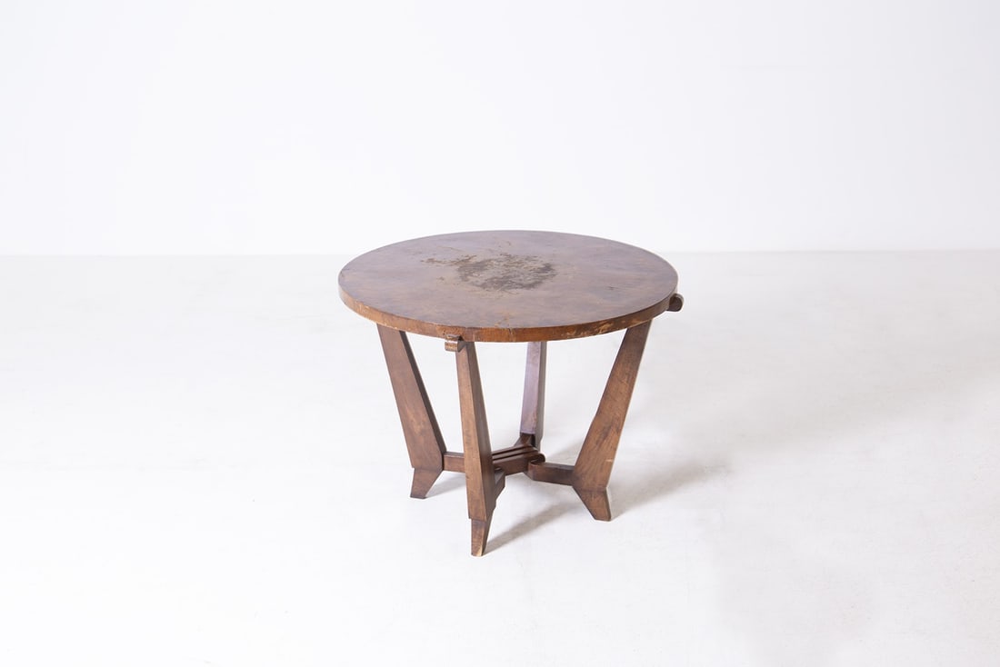 Manifattura Italiana Vintage Wood Side Table (1 of 4)