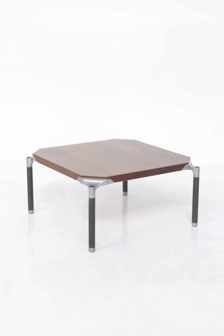 Ico Parisi Wooden Table for MIM Roma, Published. (1 of 4)