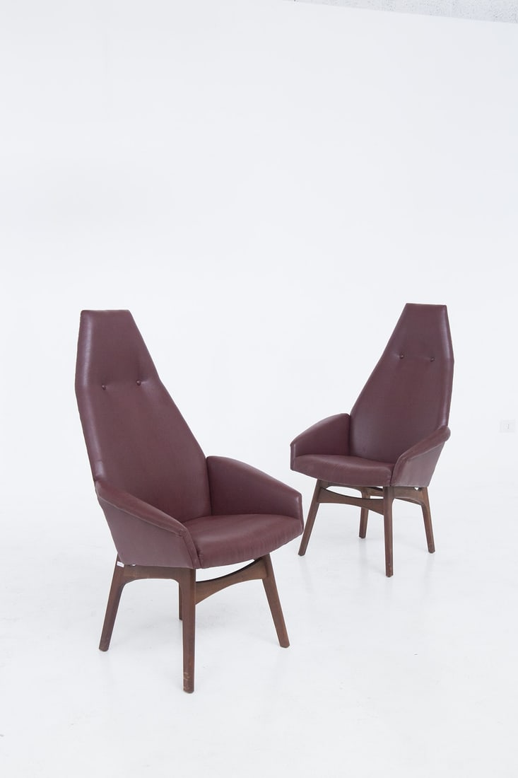 Adrian Pearsall Armchairs Model Capitan (1 of 5)