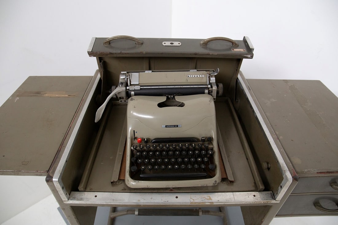 Simplex Olivetti typewriter desk - 3