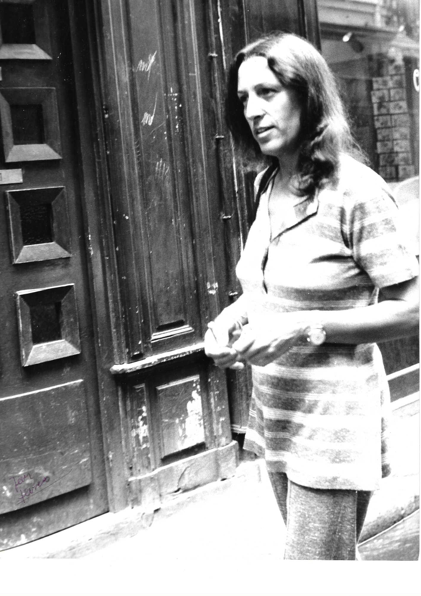 Jean Ferrero - Portrait of Milena Milani in front of the Doorway (1 of 1)