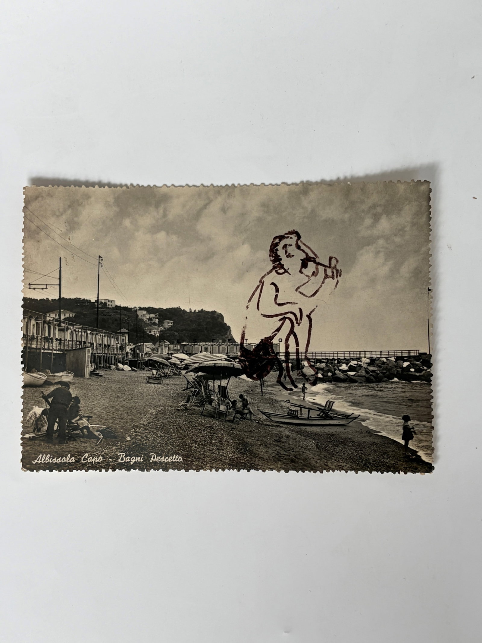 Postcard Milena Milani by Attilio Nani and Franco Garelli (1 of 2)