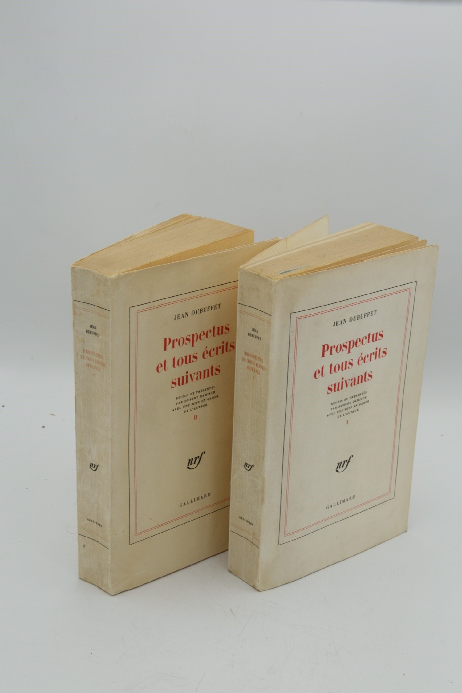 Prospectus and All Following Writings, Volume I and II (1 of 4)