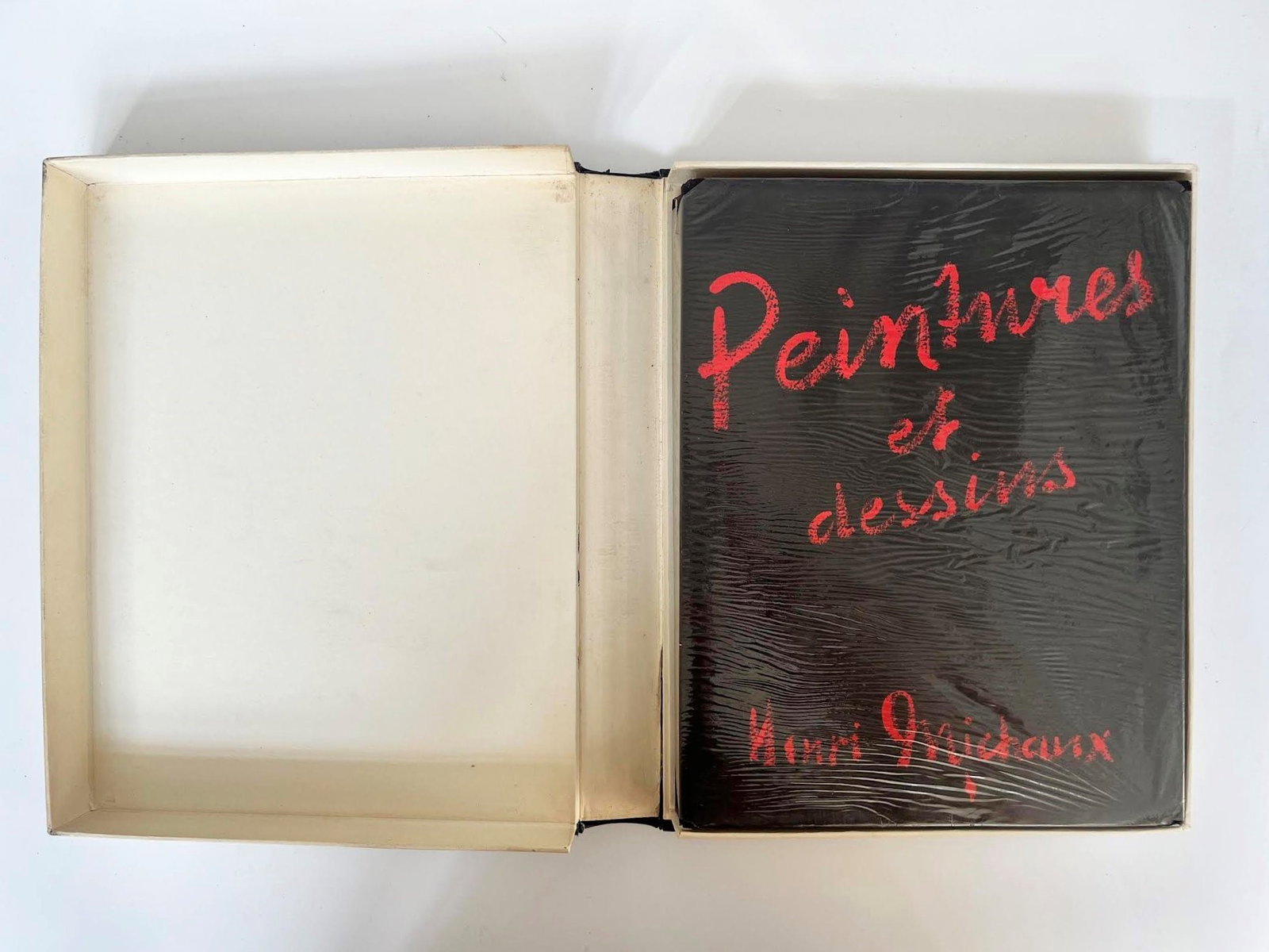 Peintures et Dessins: MICHAUX, Henri. Peintures et Dessins. Paris, Les ?ditions du Point du Jour, 1946. First edition of this fundamental catalogue of the pictorial work of Michaux, Belgian poet and artist naturalized