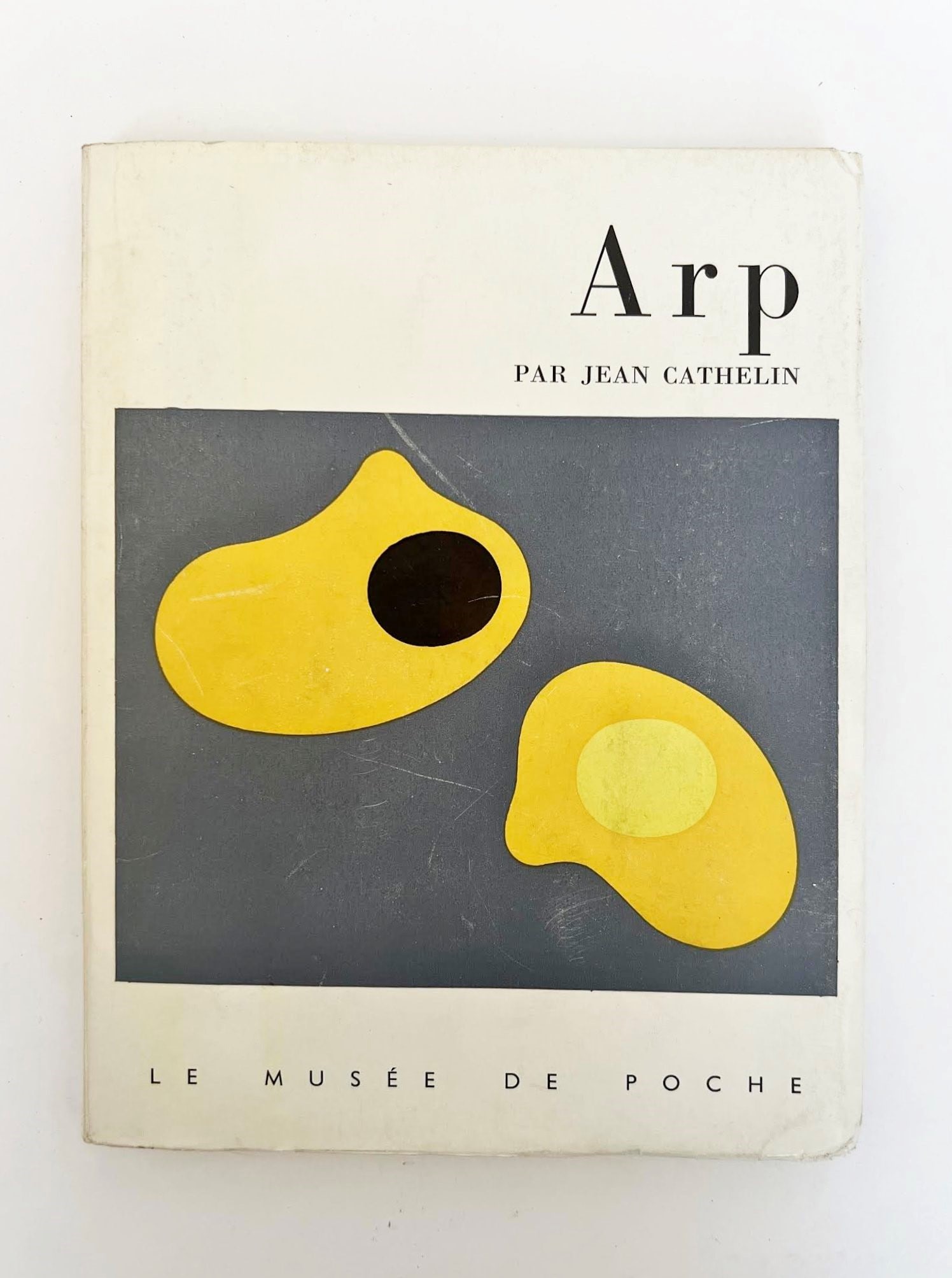 Arp. Forty-six Reproductions: CATHELIN, Jean. Arp. Quarante-six reproductions. Paris: Le Mus?e de Poche / Georges Fall ?diteur, 1959. First edition. Small octavo, publisher's wrappers illustrated in colour with celebrated image