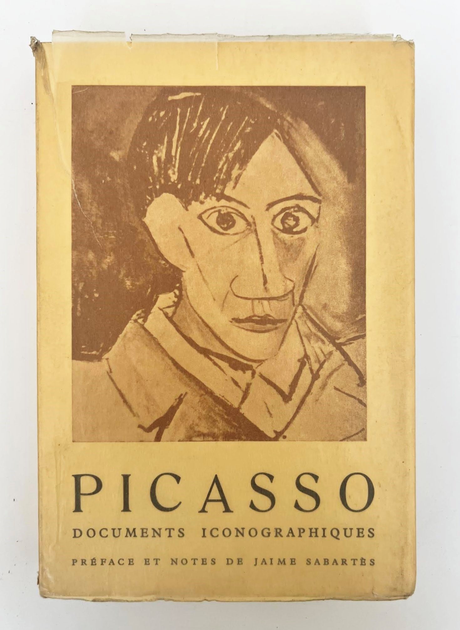 Picasso. Iconographic Documents: SABARTES, Jaime. Picasso. Iconographic Documents. Preface and notes by Jaime Sabartes. Translation by Felia Leal and Alfred Rosset. Geneva: Pierre Cailler, Publisher, 1954. In4?, publisher's wrappers