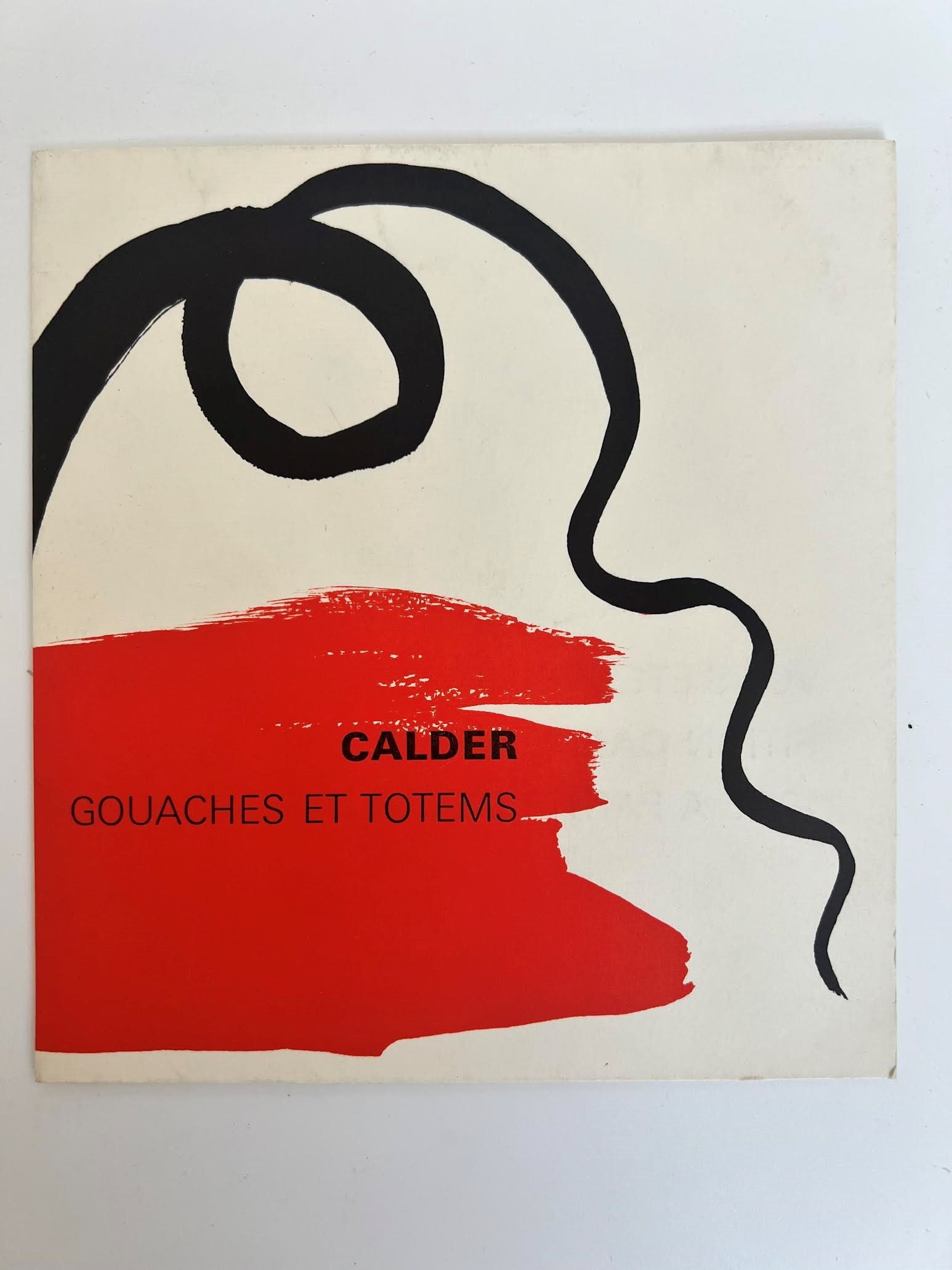 Invitation Alexander Calder: Invitation for an exhibition by the American artist Alexander Calder in 1966. The publication was produced by Maeght ?diteur in Paris