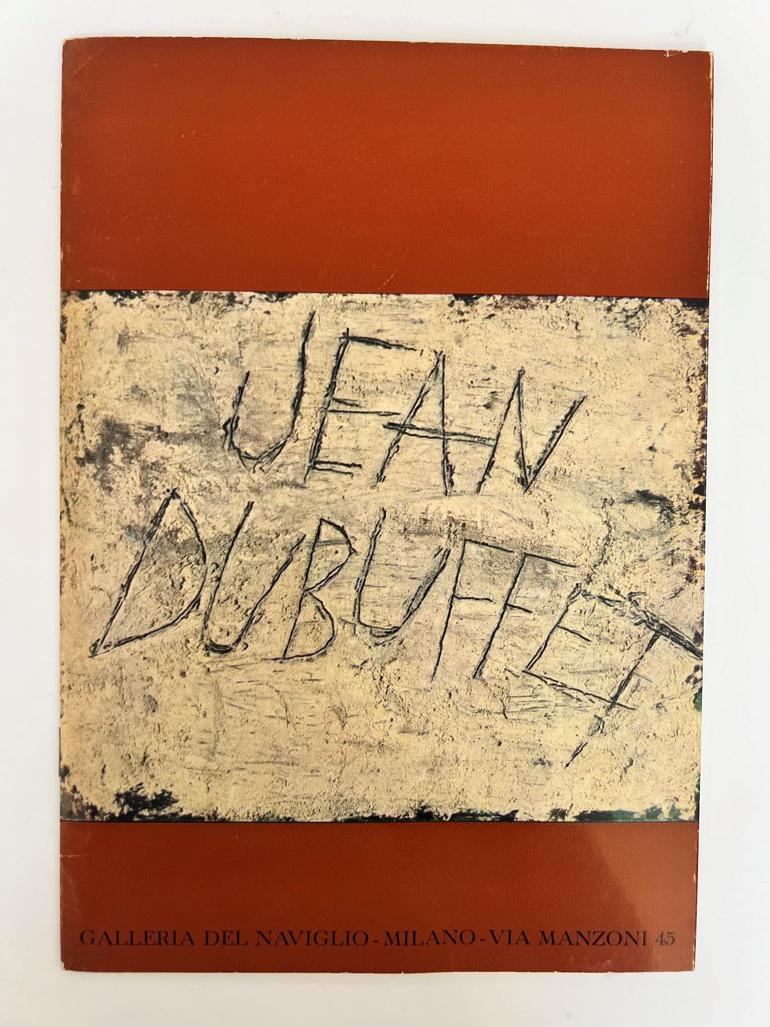 Catalog of Jean Dubuffet (1 of 3)