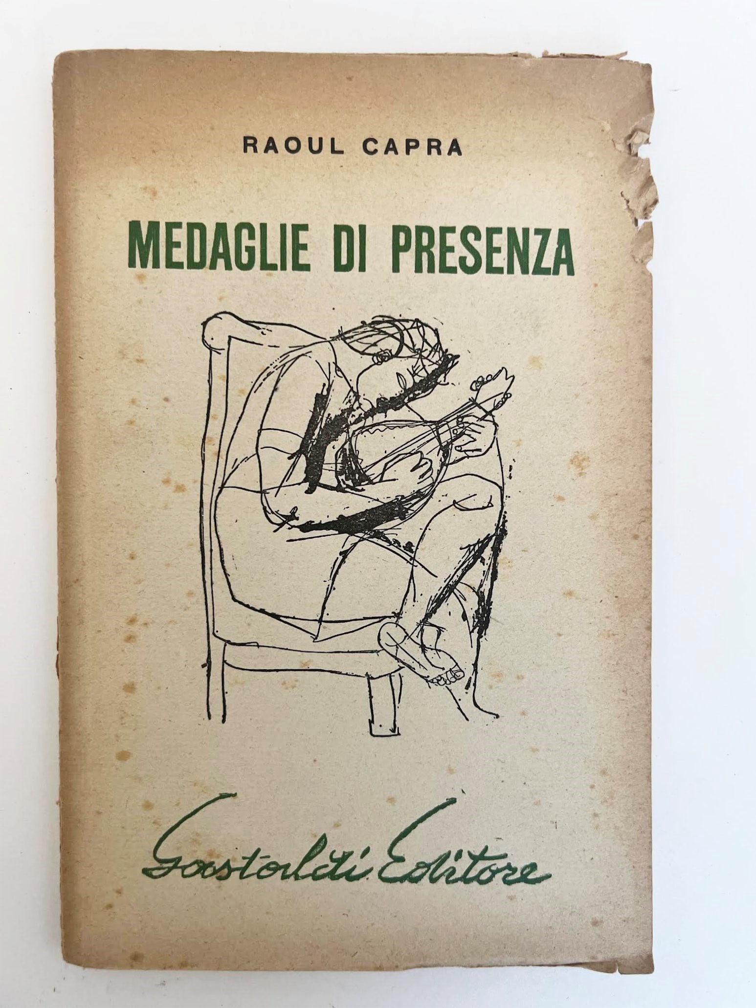 Medals of Service by Raoul Capra: A book titled Medaglie di Presenza written by Raoul Capra. The book was published by Gastaldi Editore, a publishing house based in Milan and Rome. The book includes a foreword by Isa Oberti. With a
