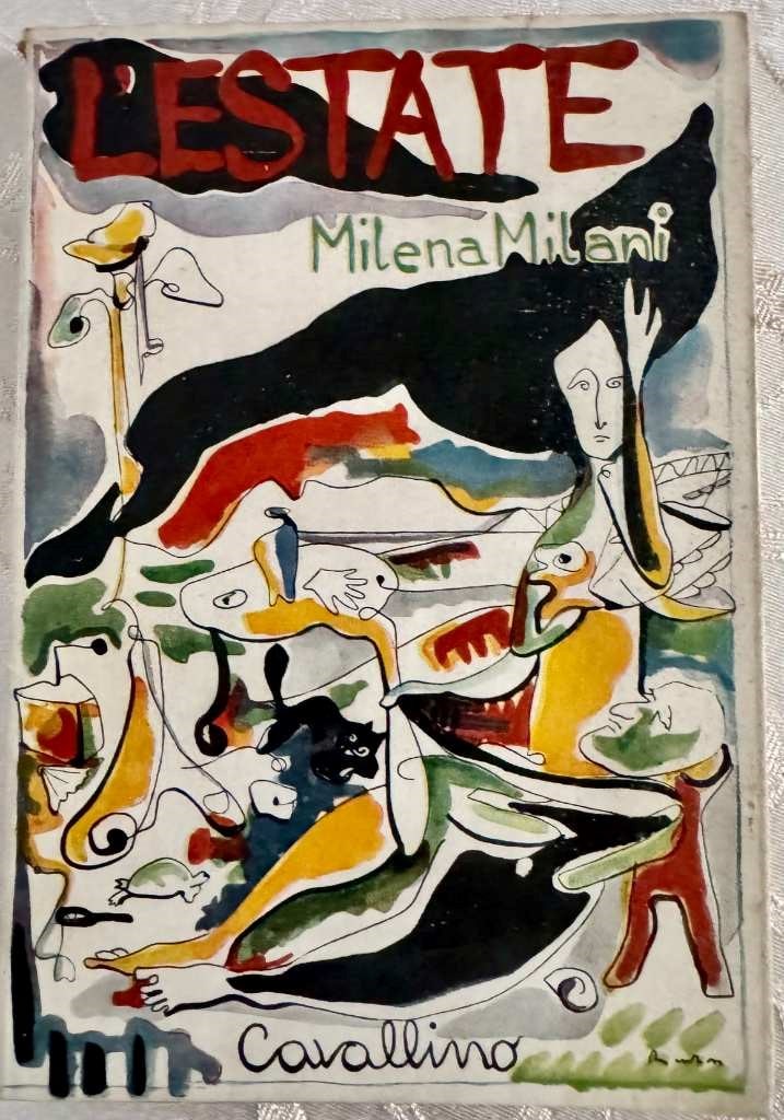The Summer: Milena Milani, The Summer. Venice, Edizioni del Cavallino, 1946. First edition of the debut novel by the writer and journalist from Savona, central figure of the Venetian artistic scene of the
