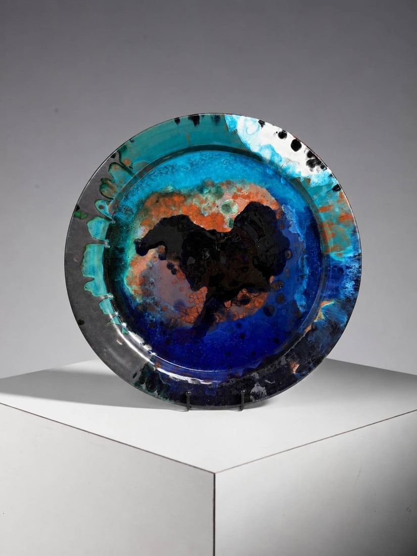 Manifattura Italiana Ceramic plate (1 of 2)