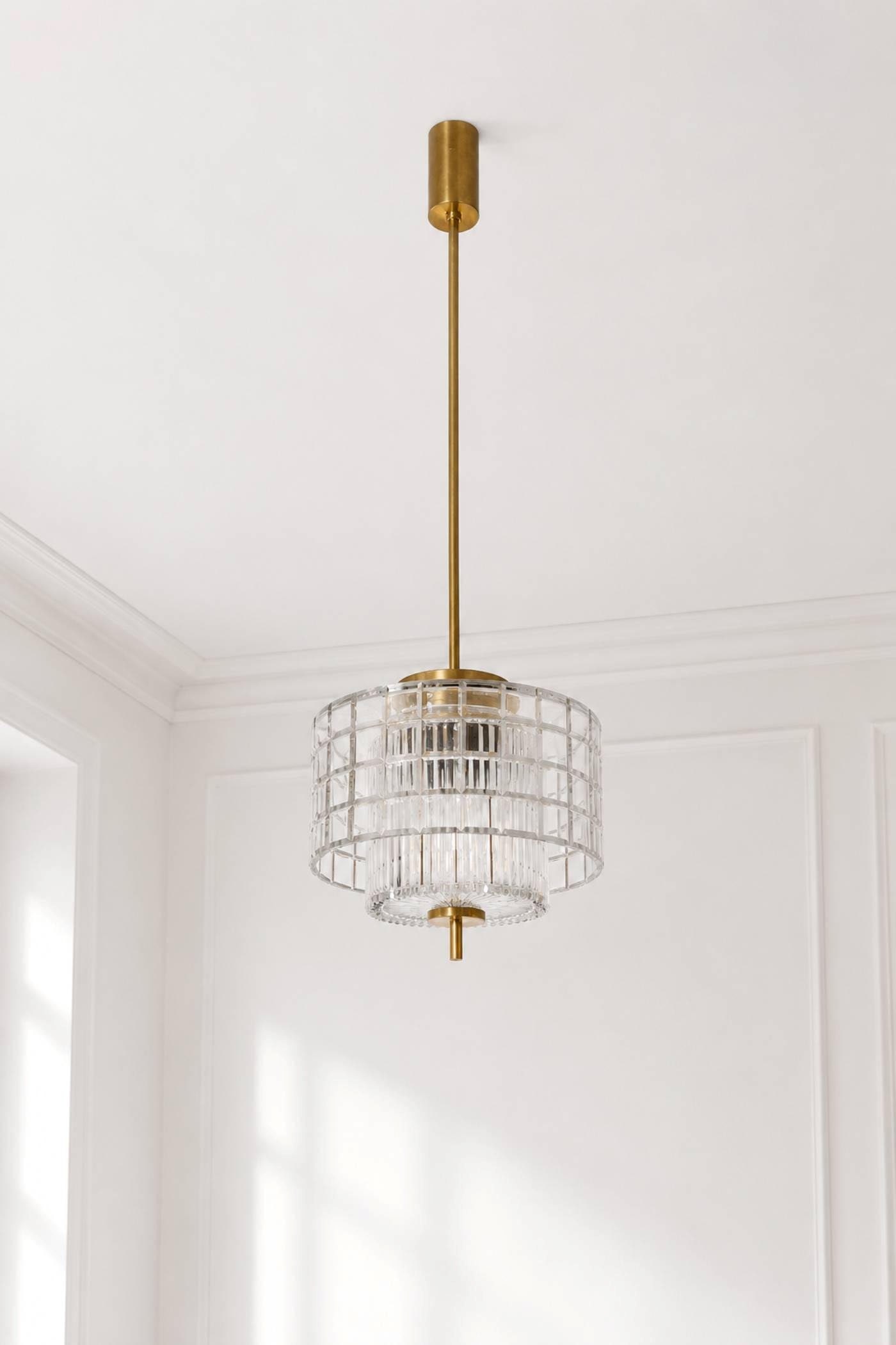 Manifattura Italiana Italian Chandelier in Bohemia Crystal and Brass (1 of 1)