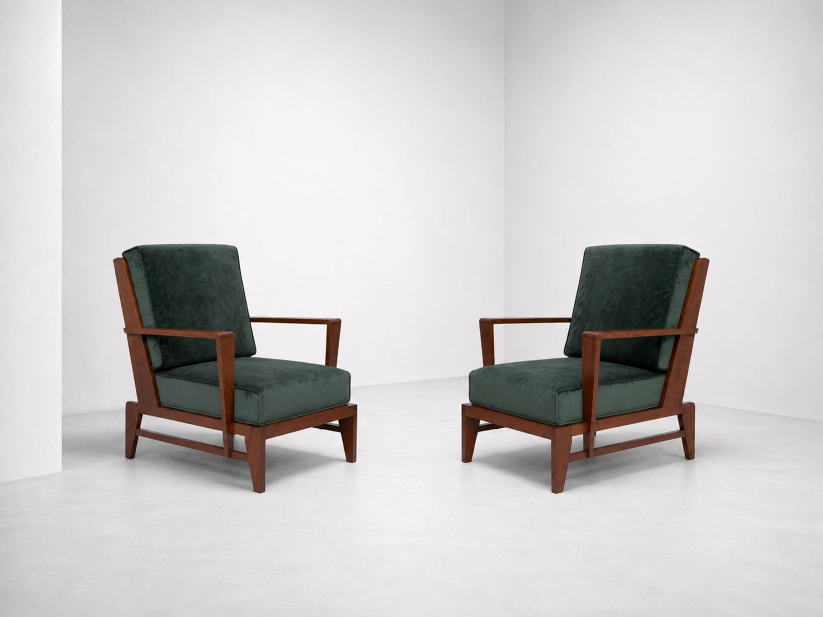 Rene' Gabriel Armchairs attr. (1 of 1)