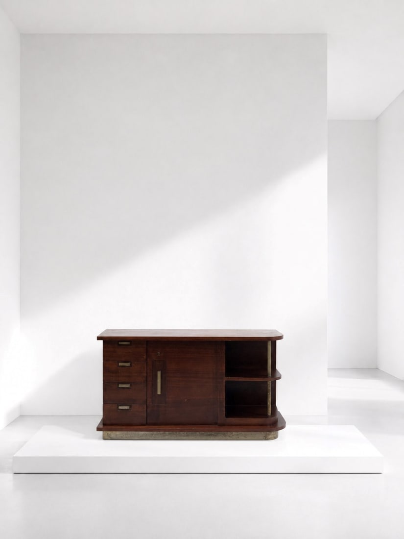 Osvaldo Borsani Rationalist sideboard (Attr.) (1 of 2)