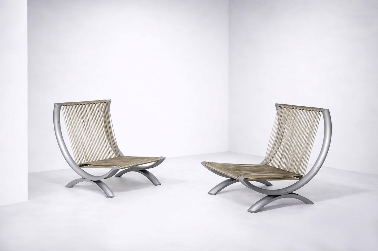 Gianantonio Malacrida Pair of FerroTipi Series Armchairs (1 of 2)